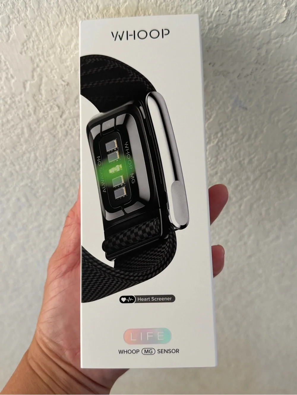 LIFE MG Sensor Fitness Tracker - Black